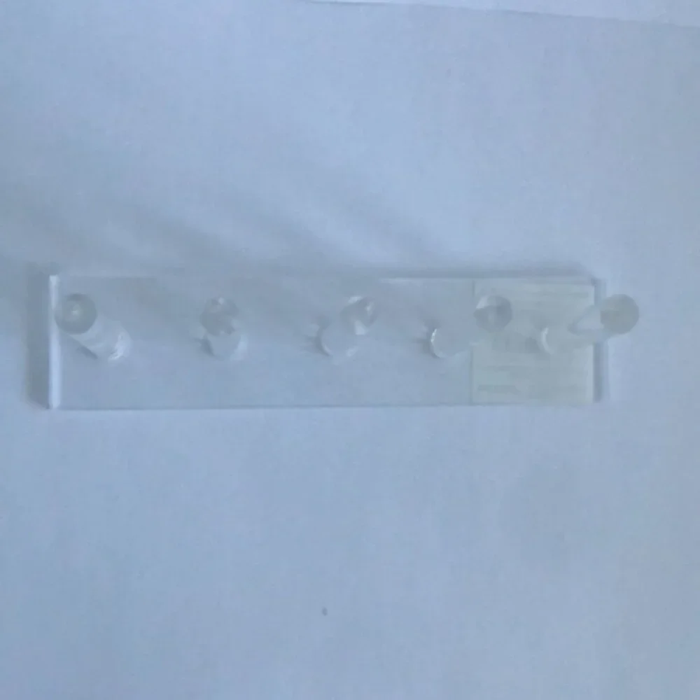 Acrylic Clear Ring Display by Bead Landing 5 rods
